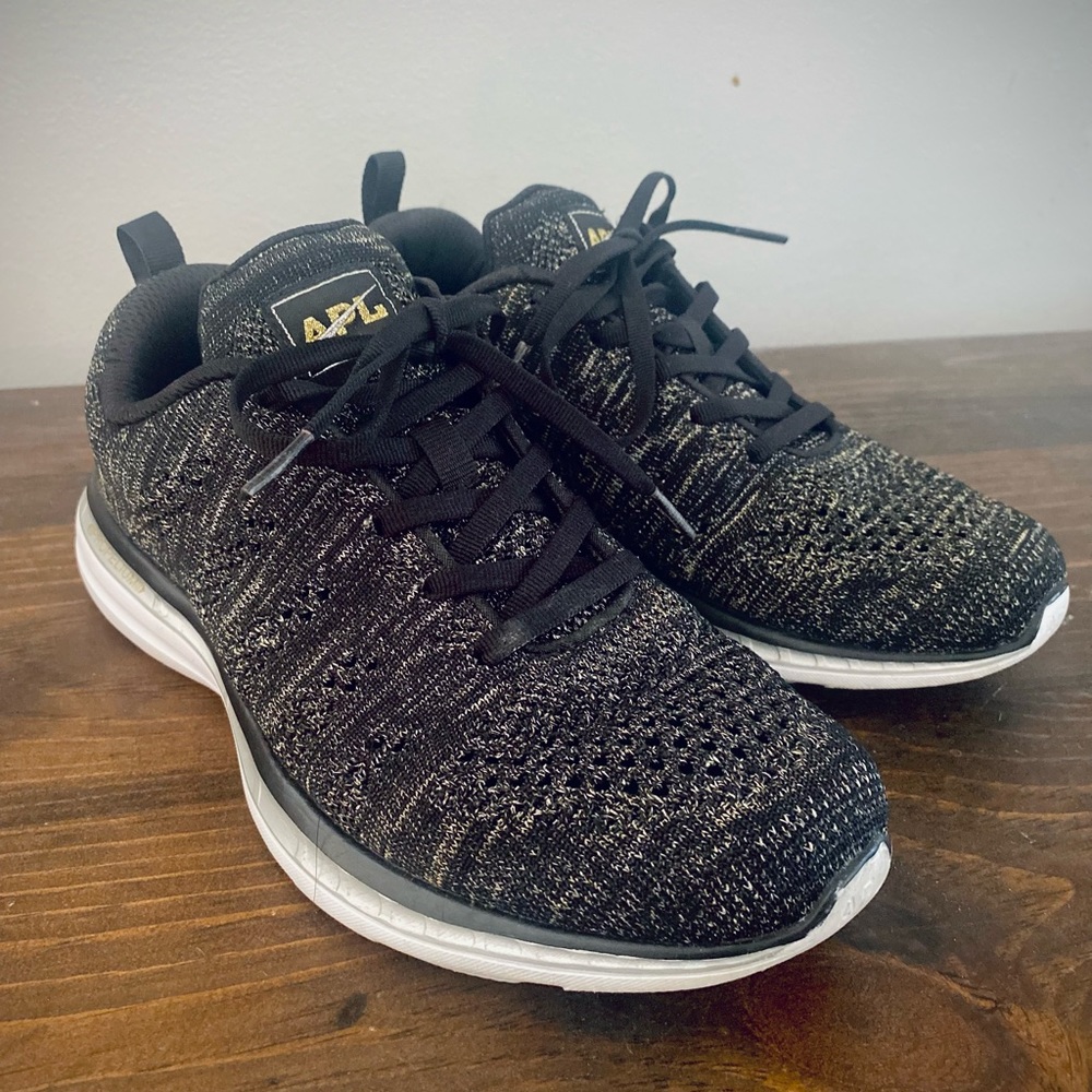 APL Techloom Pro Black & Gold sneakers